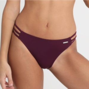 NWT Bruno Banana Alexa Low Rise Strappy Bikini Swim Bottom